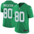 Philadelphia Eagles #80 Markus Wheaton Limited Green Rush Vapor Untouchable NFL Jersey