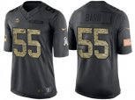 Minnesota Vikings #55 Anthony Barr Stitched Black NFL Salute to Service Limited Jerseys