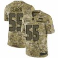 Seattle Seahawks #55 Frank Clark Limited Camo 2018 Salute to Service NFL Jersey