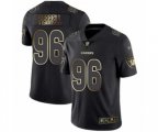 Oakland Raiders #96 Clelin Ferrell Black Gold Vapor Untouchable Limited Football Jersey