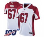 Arizona Cardinals #67 Justin Pugh White Vapor Untouchable Limited Player 100th Season Football Jersey