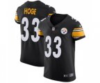 Pittsburgh Steelers #33 Merril Hoge Black Team Color Vapor Untouchable Elite Player Football Jersey