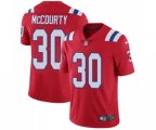 New England Patriots #30 Jason McCourty Red Alternate Vapor Untouchable Limited Player Football Jersey