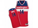 Washington Wizards #14 Jason Smith Swingman Red Road NBA Jersey