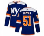 New York Islanders #51 Valtteri Filppula Authentic Blue Alternate NHL Jersey
