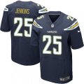 Los Angeles Chargers #25 Rayshawn Jenkins Elite Navy Blue Team Color NFL Jersey