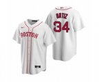Boston Red Sox David Ortiz Nike White Replica Alternate Jersey