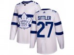 Toronto Maple Leafs #27 Darryl Sittler White Authentic 2018 Stadium Series Stitched NHL Jersey