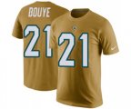 Jacksonville Jaguars #21 A.J. Bouye Gold Rush Pride Name & Number T-Shirt