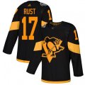 Pittsburgh Penguins #17 Bryan Rust Black Authentic 2019 Stadium Series Stitched NHL Jersey
