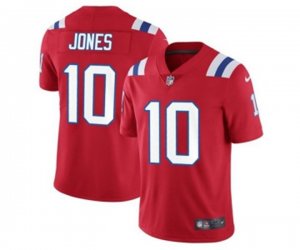 New England Patriots #10 Mac Jones 2021 Red Vapor Untouchable Limited Stitched NFL Jersey