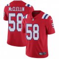 New England Patriots #58 Shea McClellin Red Alternate Vapor Untouchable Limited Player NFL Jersey