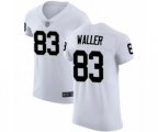 Oakland Raiders #83 Darren Waller White Vapor Untouchable Elite Player Football Jersey