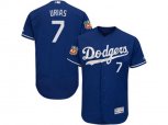 Los Angeles Dodgers #7 Julio Urias Blue Flexbase Authentic Collection Stitched MLB Jersey
