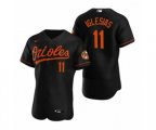 Baltimore Orioles Jose Iglesias Nike Black Authentic 2020 Alternate Jersey