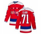 Washington Capitals #71 Kody Clark Premier Red Alternate NHL Jersey