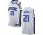 Orlando Magic #21 Timofey Mozgov Swingman White NBA Jersey - Association Edition