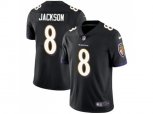 Baltimore Ravens #8 Lamar Jackson Black Alternate Stitched NFL Vapor Untouchable Limited Jersey