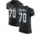 New York Jets #70 Kelechi Osemele Black Alternate Vapor Untouchable Elite Player Football Jersey