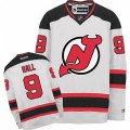 New Jersey Devils #9 Taylor Hall Authentic White Away NHL Jersey