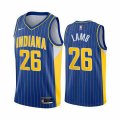 Nike Pacers #26 Jeremy Lamb Blue NBA Swingman 2020-21 City Edition Jersey