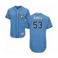 Tampa Bay Rays #53 Anthony Banda Light Blue Flexbase Authentic Collection Baseball Player Jersey