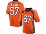 Denver Broncos #57 Demarcus Walker Limited Orange Team Color NFL Jersey