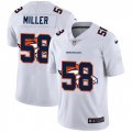 Denver Broncos #58 Von Miller White Nike White Shadow Edition Limited Jersey