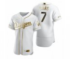 Los Angeles Dodgers Julio Urias Nike White Authentic Golden Edition Jersey
