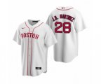 Boston Red Sox J.D. Martinez Nike White Replica Alternate Jersey