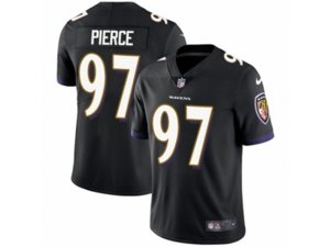 Baltimore Ravens #97 Michael Pierce Black Alternate Vapor Untouchable Limited Player NFL Jersey