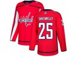 Washington Capitals #25 Devante Smith-Pelly Red Home Authentic Stitched NHL Jersey