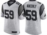 Carolina Panthers #59 Luke Kuechly 2016 Gridiron Gray II NFL Limited Jersey