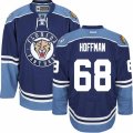 Florida Panthers #68 Mike Hoffman Authentic Navy Blue Third NHL Jersey