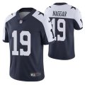 Dallas Cowboys #19 Chris Naggar Navy White Vapor Limited Stitched Jersey