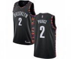 Brooklyn Nets #2 Taurean Prince Swingman Black Basketball Jersey - 2018-19 City Edition