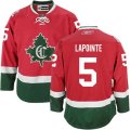 Montreal Canadiens #5 Guy Lapointe Authentic Red New CD NHL Jersey