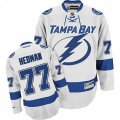 Tampa Bay Lightning #77 Victor Hedman Authentic White Away NHL Jersey