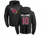 Arizona Cardinals #10 Chad Williams Black Name & Number Logo Pullover Hoodie