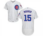 Chicago Cubs #15 Brandon Morrow White Home Flex Base Authentic Collection MLB Jersey