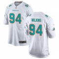 Miami Dolphins #94 Christian Wilkins Nike White Vapor Limited Jersey