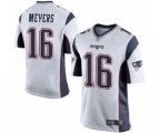 New England Patriots #16 Jakobi Meyers Game White Football Jersey