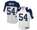 Dallas Cowboys #54 Jaylon Smith Game White Throwback Alternate NFL Jersey
