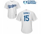 Los Angeles Dodgers Austin Barnes Replica White Home Cool Base Baseball Player Jersey
