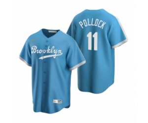 Los Angeles Dodgers A.J. Pollock Nike Light Blue Cooperstown Collection Alternate Jersey