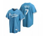 Los Angeles Dodgers Julio Urias Nike Light Blue Cooperstown Collection Alternate Jersey