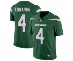 New York Jets #4 Lac Edwards Green Team Color Vapor Untouchable Limited Player Football Jersey