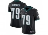 Philadelphia Eagles #79 Brandon Brooks Black Alternate Men Stitched NFL Vapor Untouchable Limited Jersey