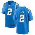 Los Angeles Chargers #2 Easton Stick Nike Powder Blue Vapor Limited Jersey