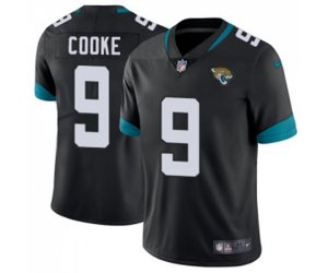 Jacksonville Jaguars #9 Logan Cooke Black Team Color Vapor Untouchable Limited Player Football Jersey